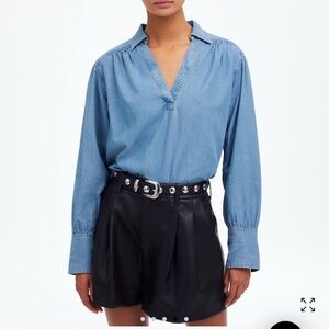 Madewell chambray shirt